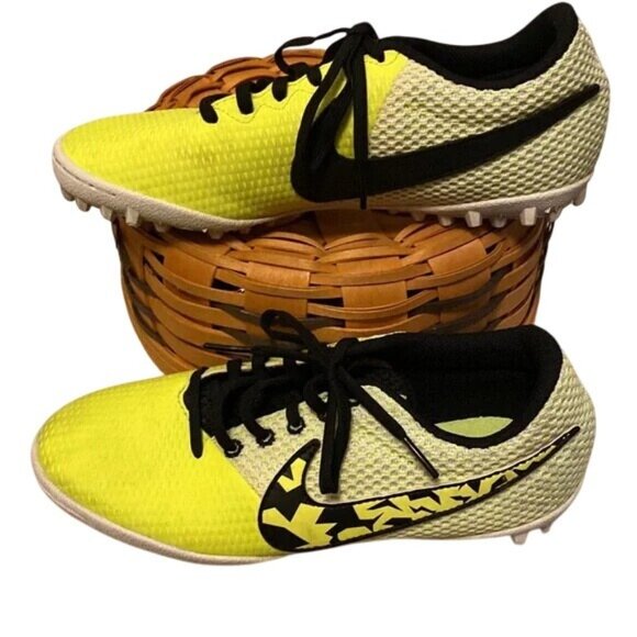 Nike Hypervenom Phelon II TF Soccer Shoes US Yellow & Black Trainers Size 7 - Picture 2 of 8